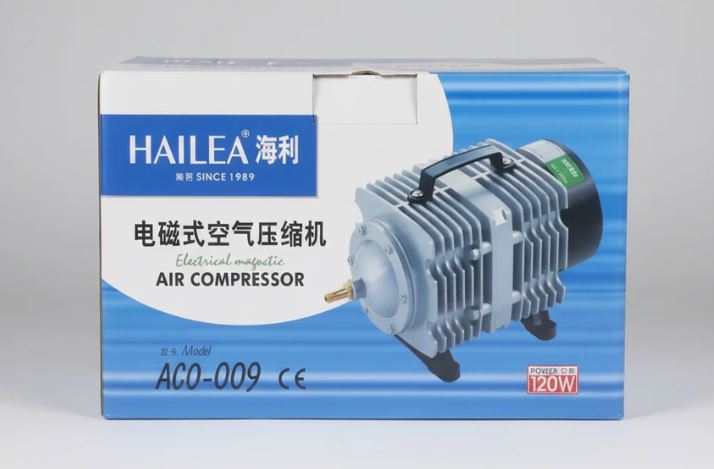 aco009 hailea compressor  120w  20 to 30 connection