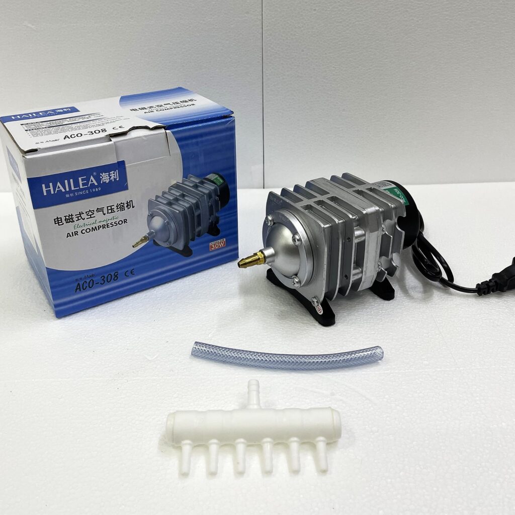 aco308 hailea compressor  30w 6 to 8 connection